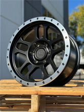 17" AGP 301 TRUX Offroad 17X9 -12 5X127 C.B 71.5 Black With Machined Ring